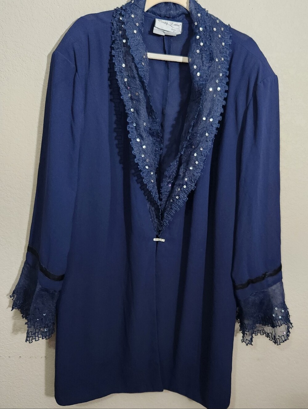 Misty Lane Navy Evening Blazer xl